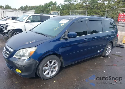 2005 Honda Odyssey Touring z USA, uszkodzony, nr VIN 5FNRL38805B089460